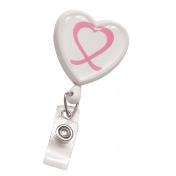 Heart Shape Breast Cancer Reel - 10 pack